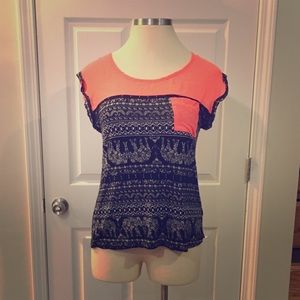 Elephant print Blouse
